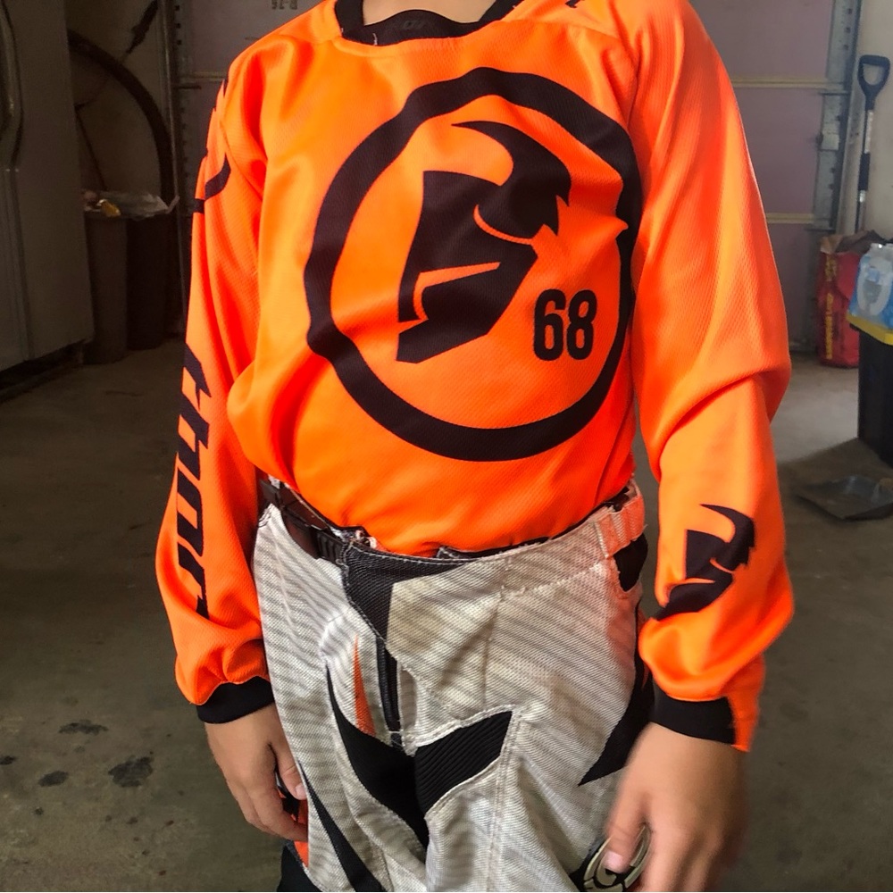 Motocross youth boys pants size 18 top xs